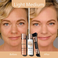 Airbrush Spray Silk Foundation Starter Kit - Light Medium 030 Image - 01